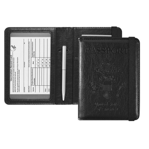Leather Passport Cover  - Picture 2 of 5